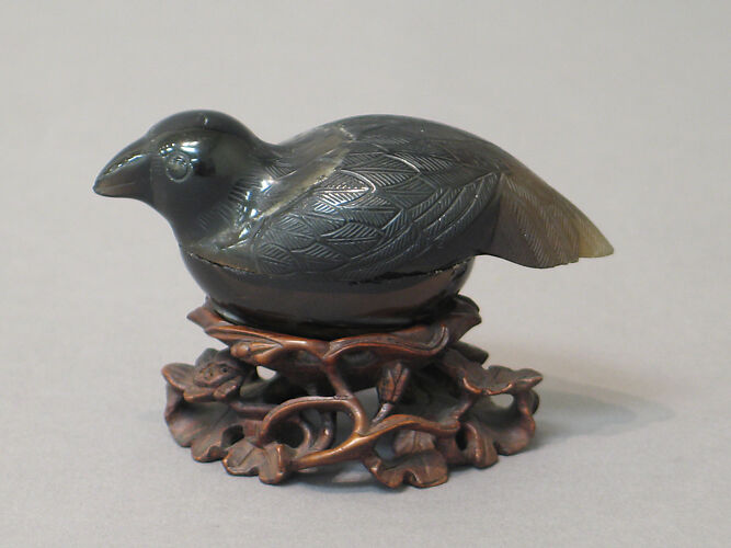 Box and Cover in Form of a Bird