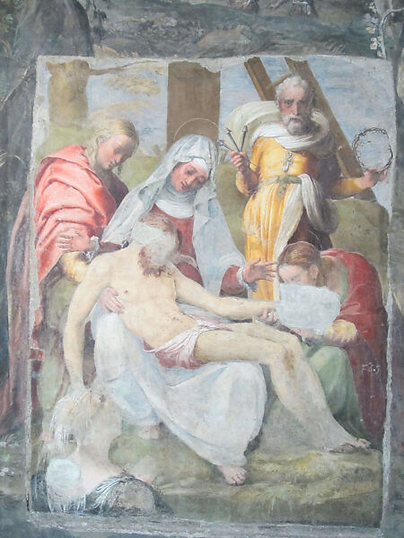 The Holy Family with the Infant Saint John the Baptist, Perino del Vaga (Pietro Buonaccorsi) (Italian, Florence 1501–1547 Rome), Oil on wood