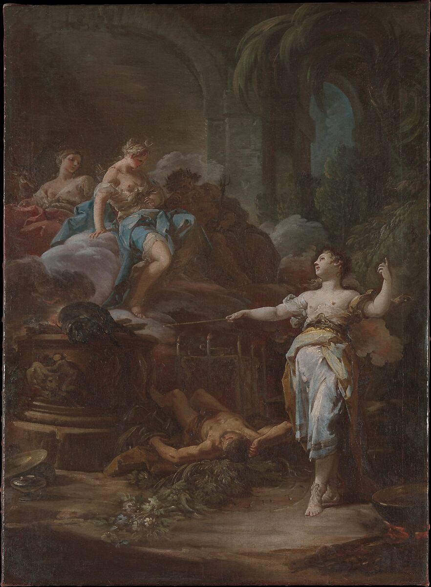 Medea Rejuvenating Aeson, Corrado Giaquinto (Italian, Molfetta 1703–1766 Naples), Oil on canvas 