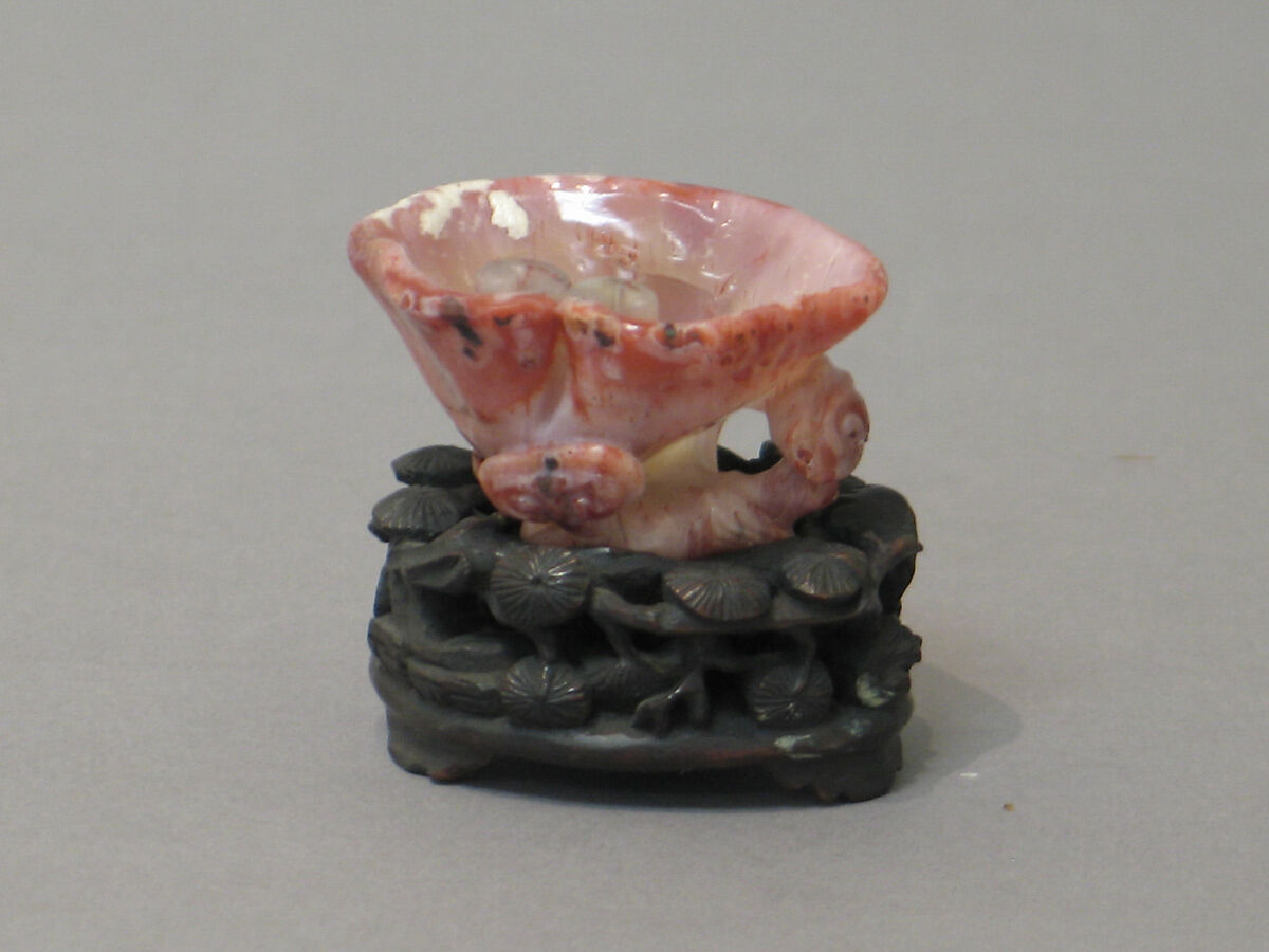 Cup, Carnelian-agate, China 