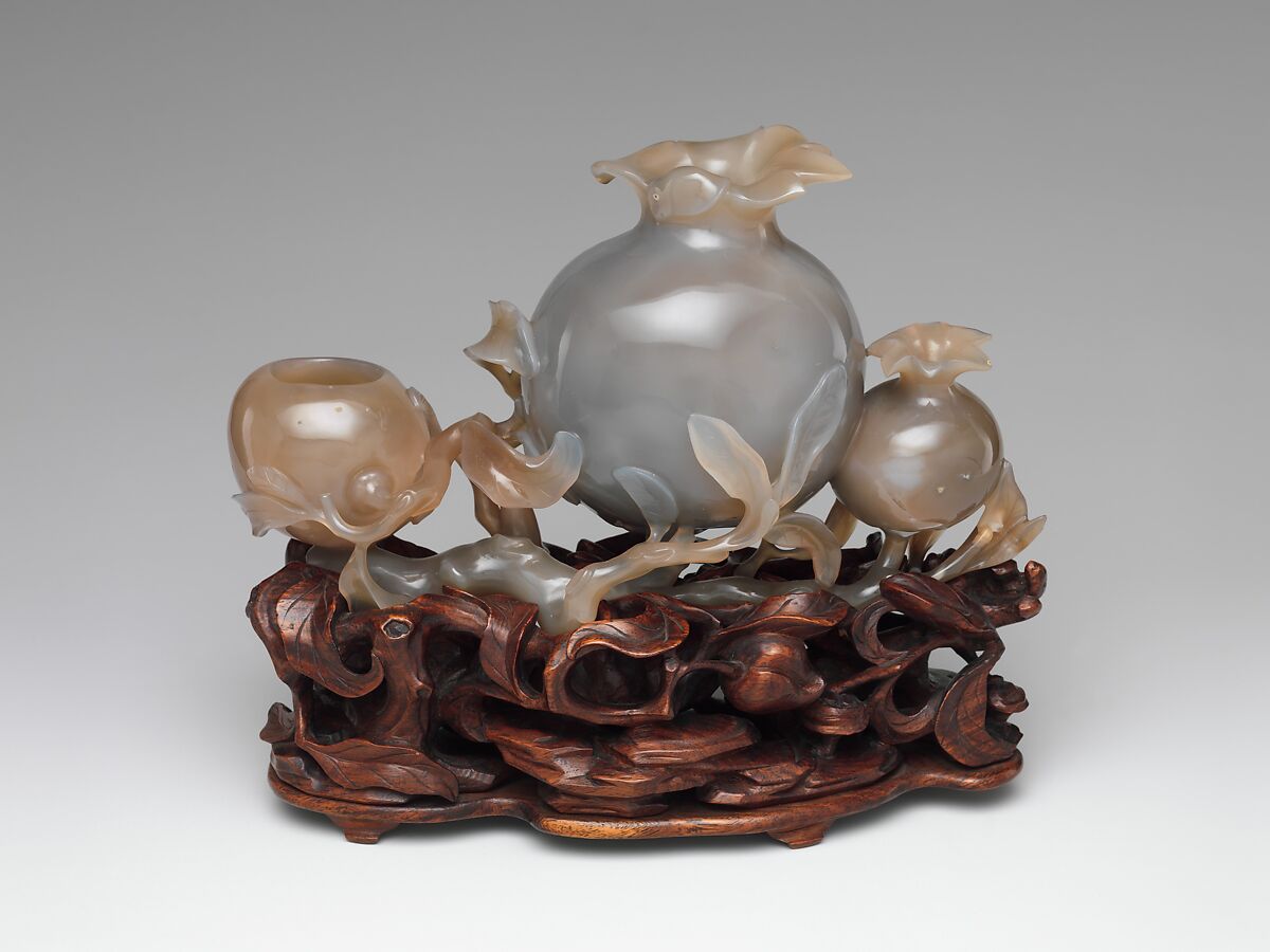 Pomegranates, Agate, China