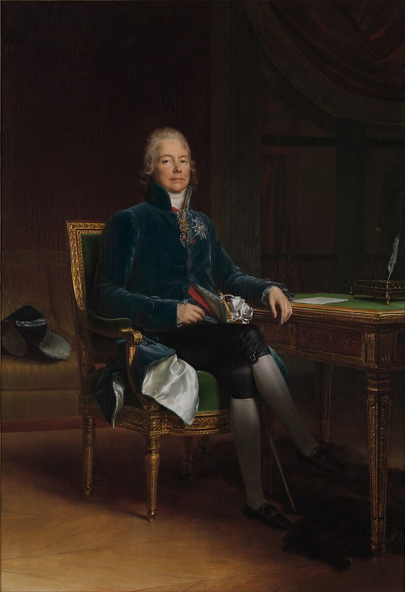 Charles Maurice de Talleyrand Périgord (1754–1838), Prince de Bénévent, baron François Gérard (French, Rome 1770–1837 Paris), Oil on canvas 