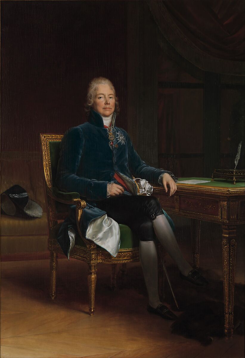 Charles Maurice de Talleyrand Périgord (1754–1838), Prince de Bénévent, baron François Gérard  French, Oil on canvas