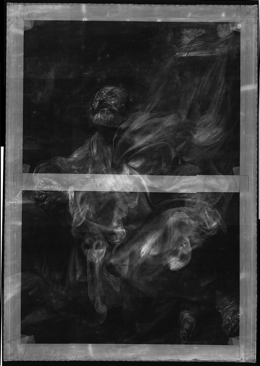 The Tears of Saint Peter, Jusepe de Ribera (called Lo Spagnoletto) (Spanish, Játiva 1591–1652 Naples), Oil on canvas