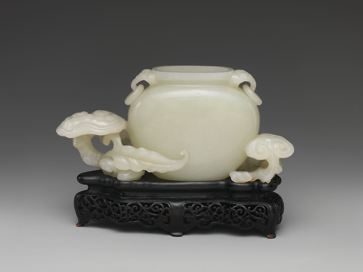 Water jar, Jade (nephrite), China 