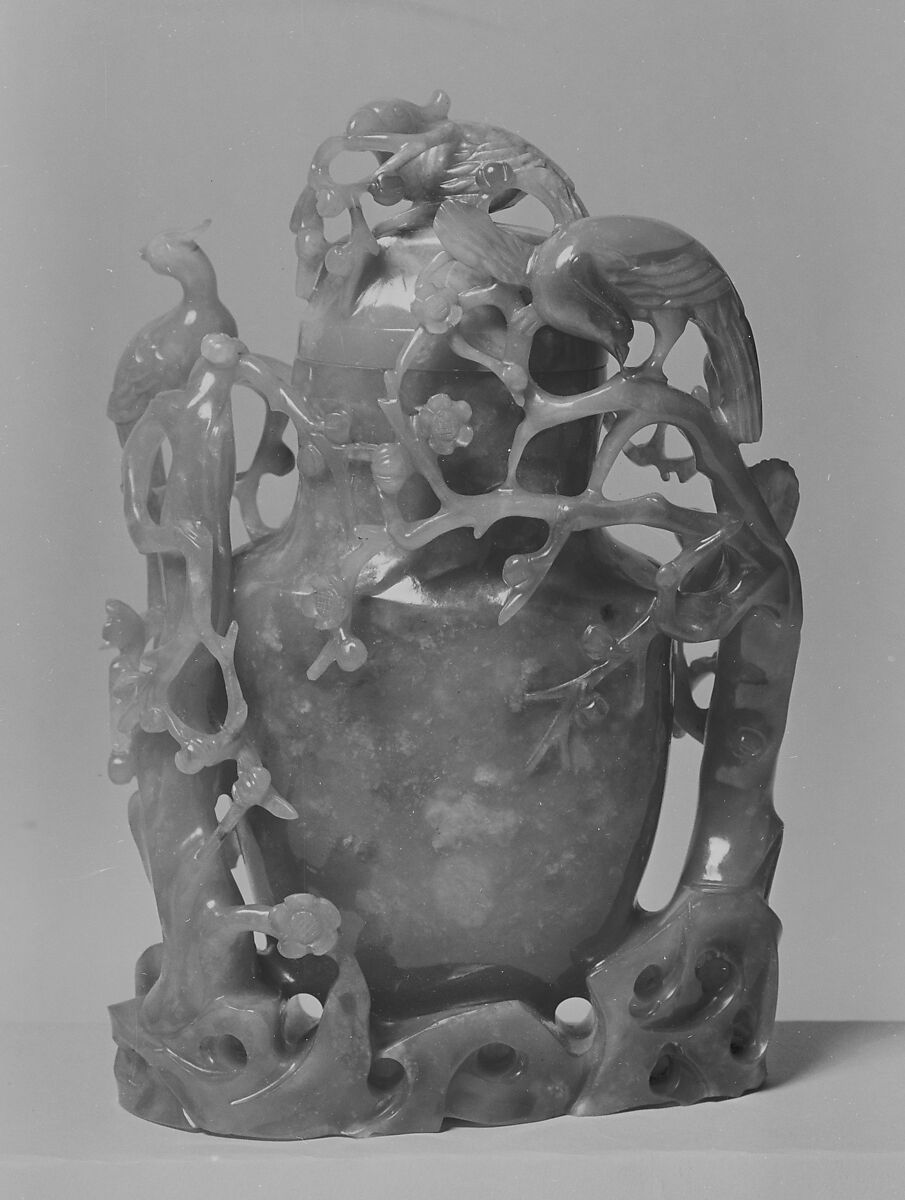 Covered Vase, Jade, China