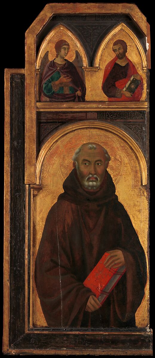 Saint Benedict, Segna di Buonaventura (Italian, active Siena by 1298–died 1326/31), Tempera on wood, gold ground 