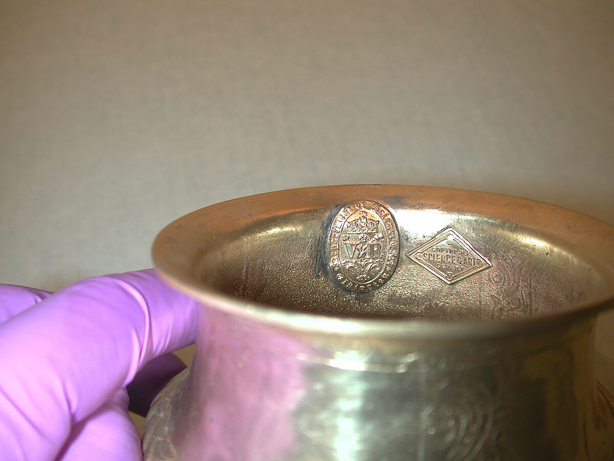 Vase, Elkington &amp; Co. (British, Birmingham, 1829–1963), Plated base metal