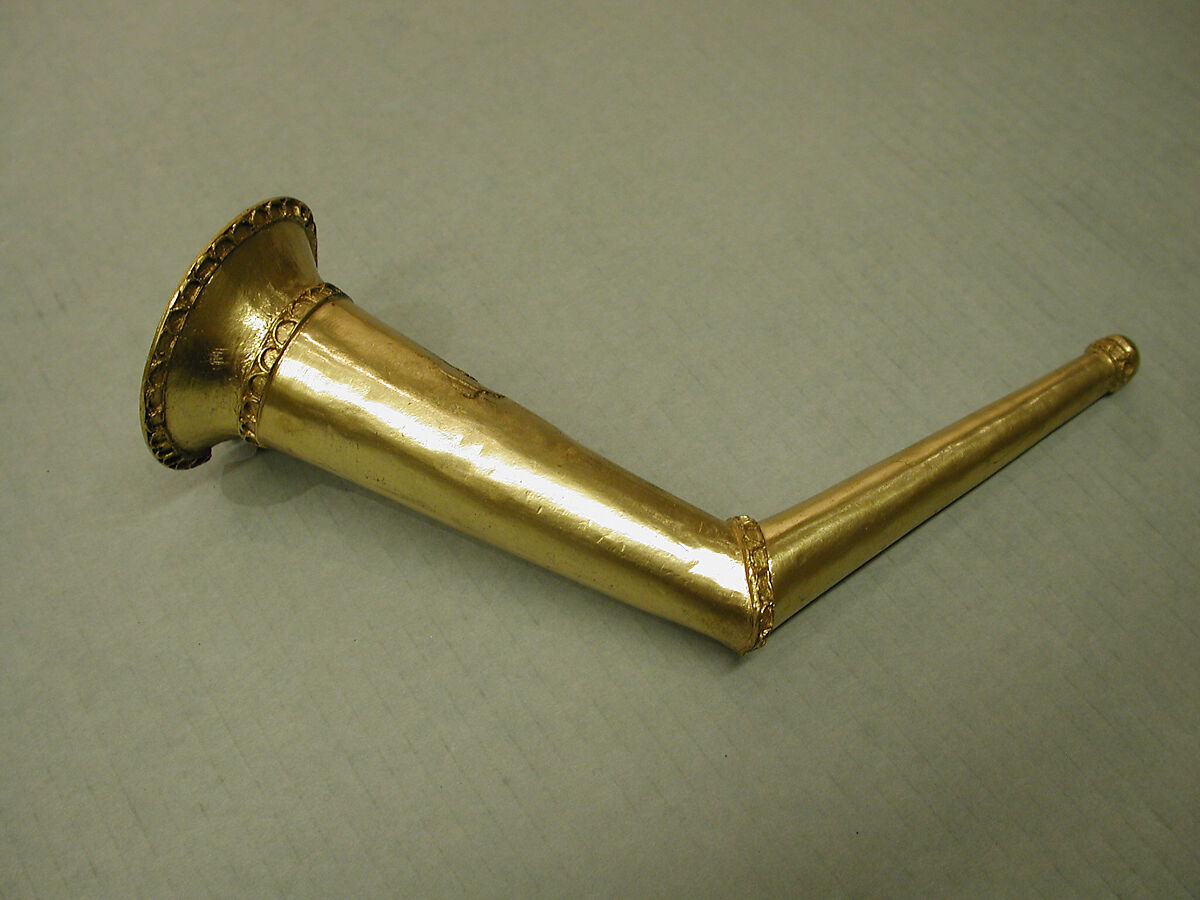 Horn, Plated base metal 