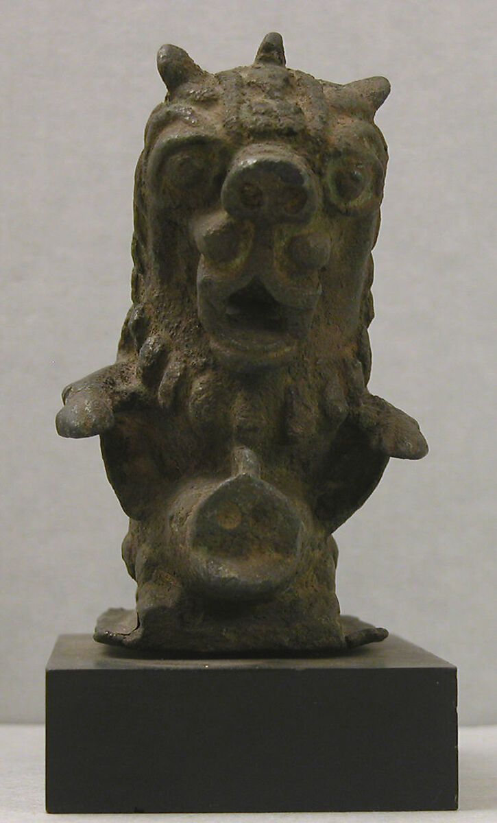Lid of a Censer, Bronze; cast