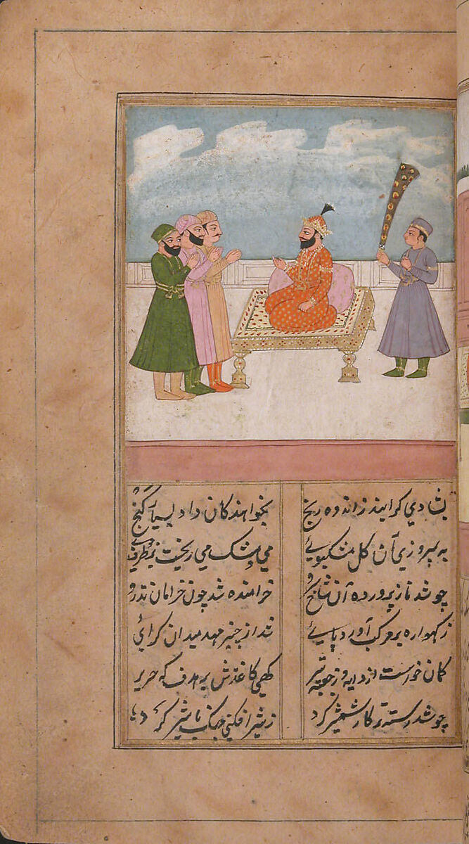 Iskandarnama (Book of Alexander), Nizami (present-day Azerbaijan, Ganja 1141–1209 Ganja), Ink, opaque watercolor, and gold on paper