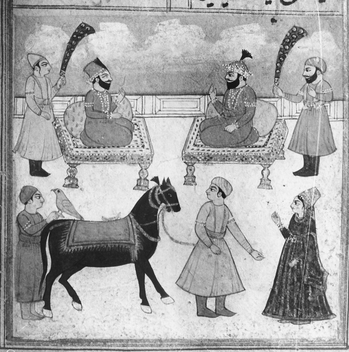 Iskandarnama (Book of Alexander), Nizami (present-day Azerbaijan, Ganja 1141–1209 Ganja), Ink, opaque watercolor, and gold on paper