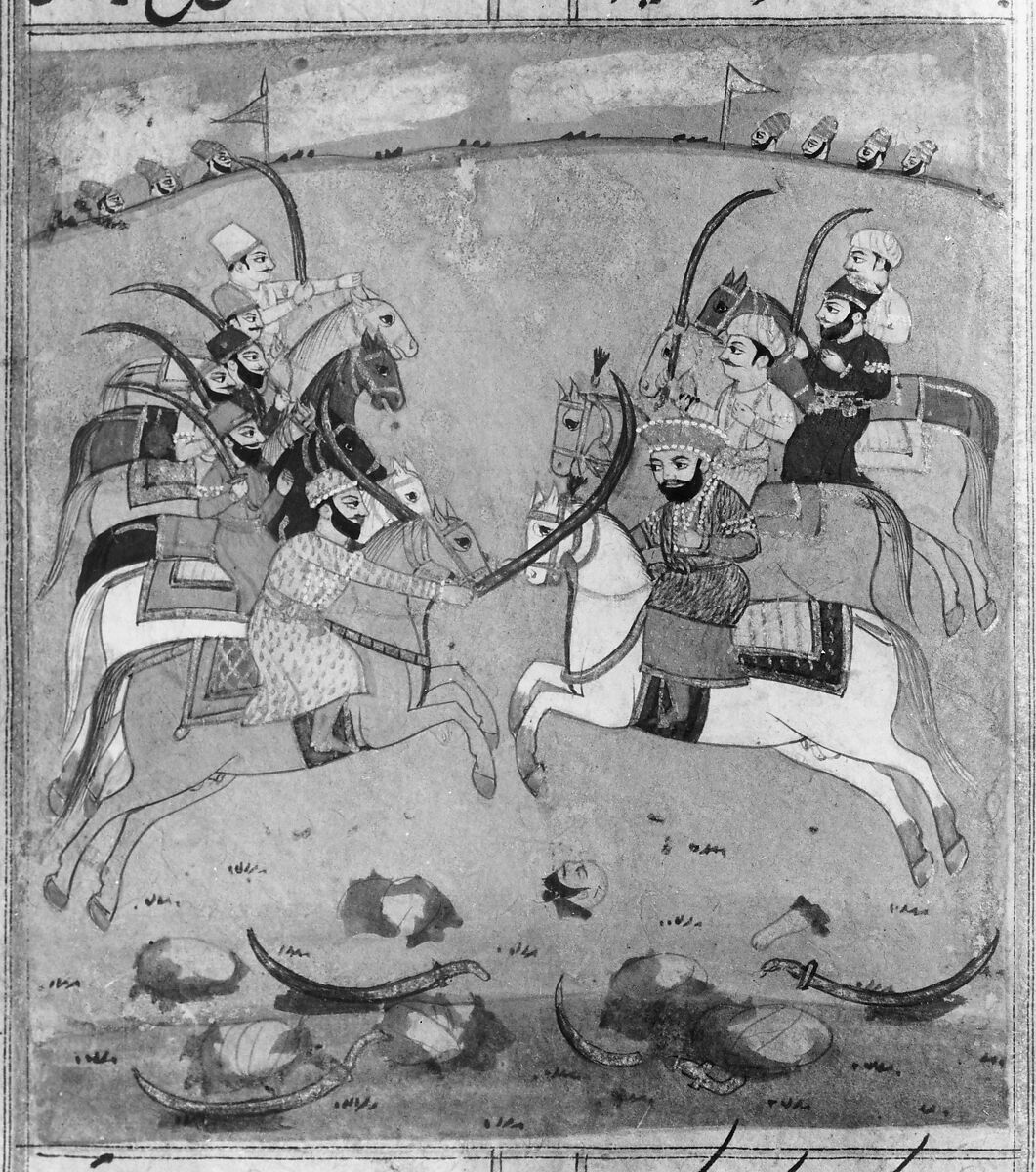 Iskandarnama (Book of Alexander), Nizami (present-day Azerbaijan, Ganja 1141–1209 Ganja), Ink, opaque watercolor, and gold on paper