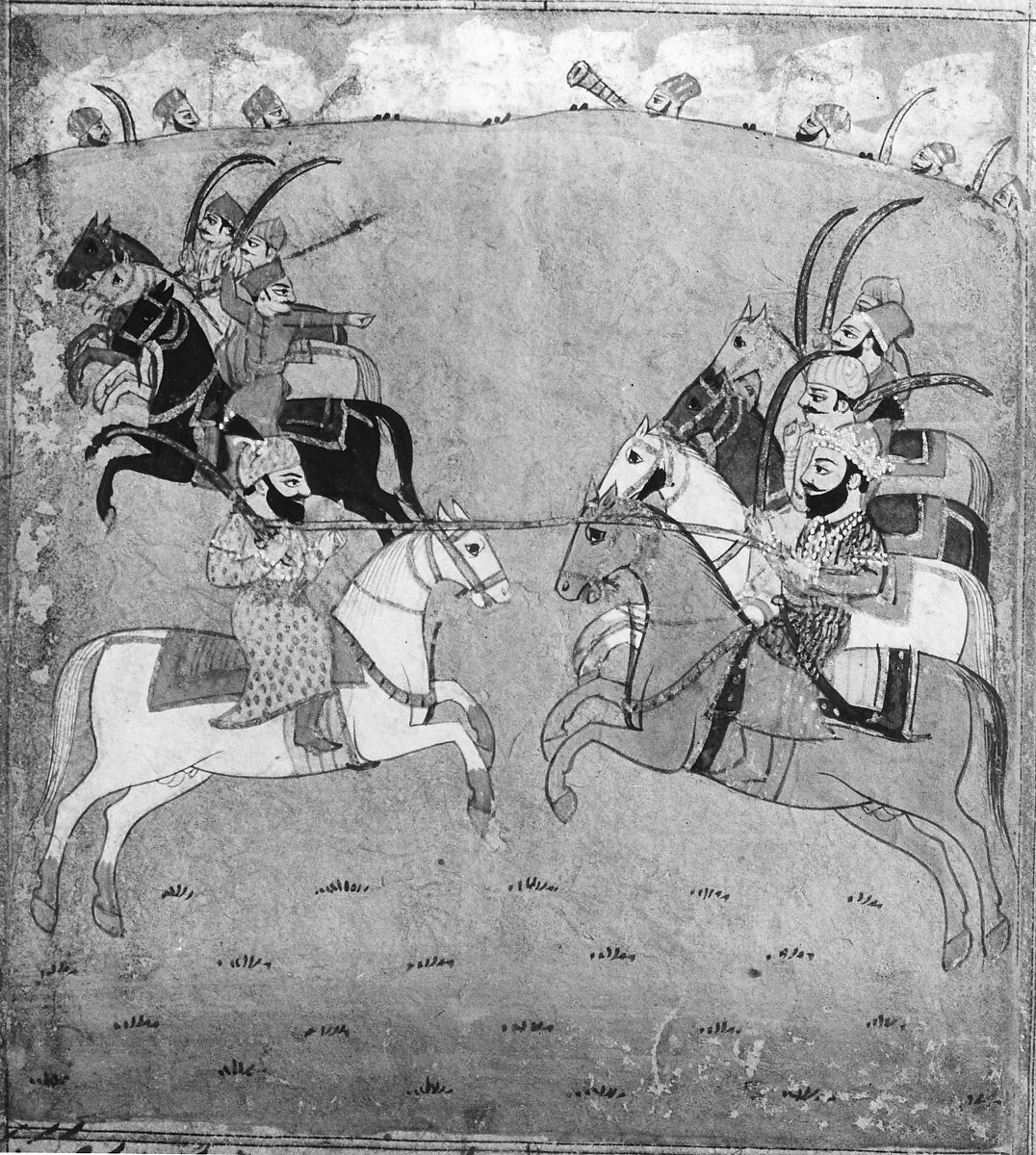 Iskandarnama (Book of Alexander), Nizami (present-day Azerbaijan, Ganja 1141–1209 Ganja), Ink, opaque watercolor, and gold on paper