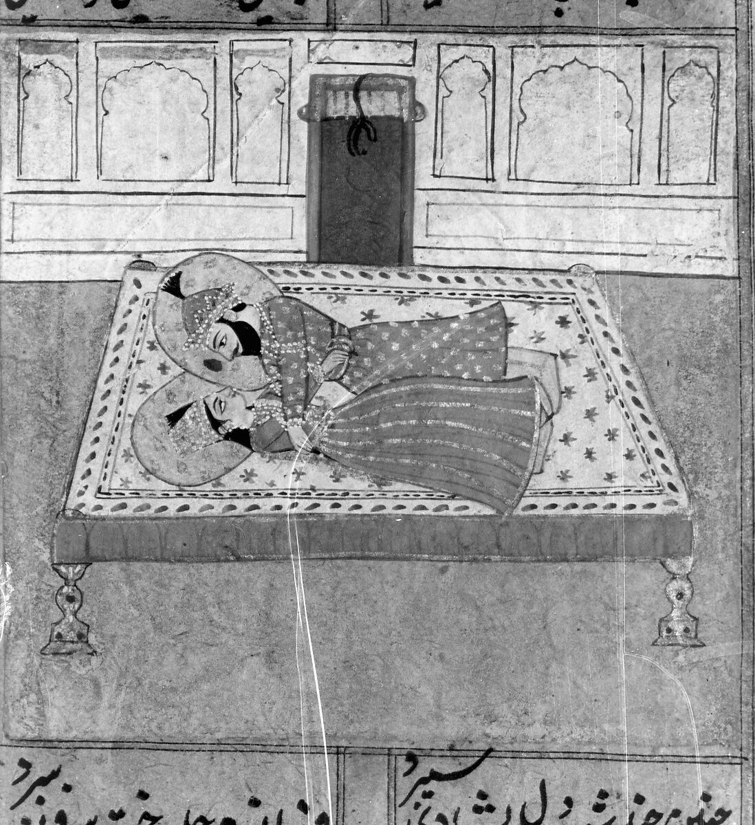 Iskandarnama (Book of Alexander), Nizami (present-day Azerbaijan, Ganja 1141–1209 Ganja), Ink, opaque watercolor, and gold on paper