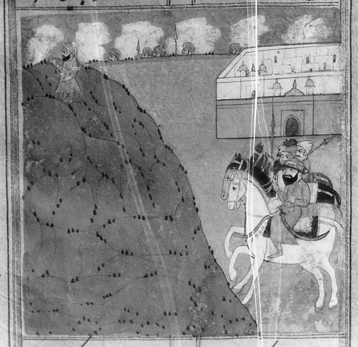 Iskandarnama (Book of Alexander), Nizami (present-day Azerbaijan, Ganja 1141–1209 Ganja), Ink, opaque watercolor, and gold on paper