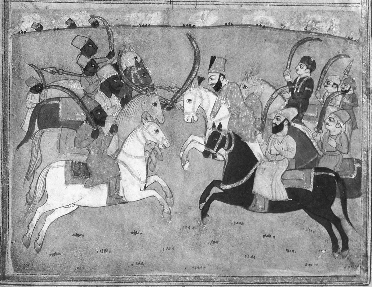 Iskandarnama (Book of Alexander), Nizami (present-day Azerbaijan, Ganja 1141–1209 Ganja), Ink, opaque watercolor, and gold on paper