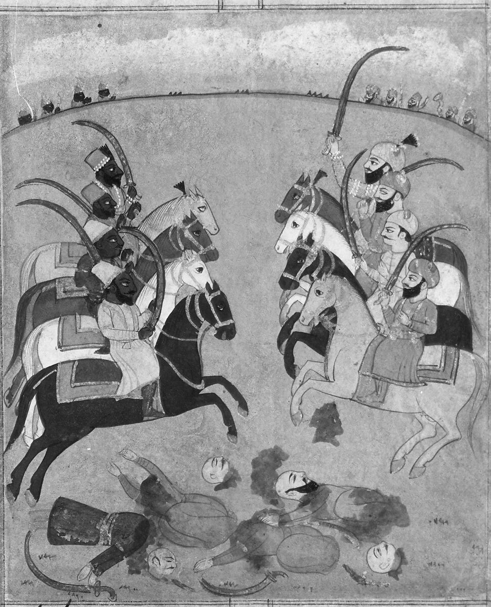 Iskandarnama (Book of Alexander), Nizami (present-day Azerbaijan, Ganja 1141–1209 Ganja), Ink, opaque watercolor, and gold on paper