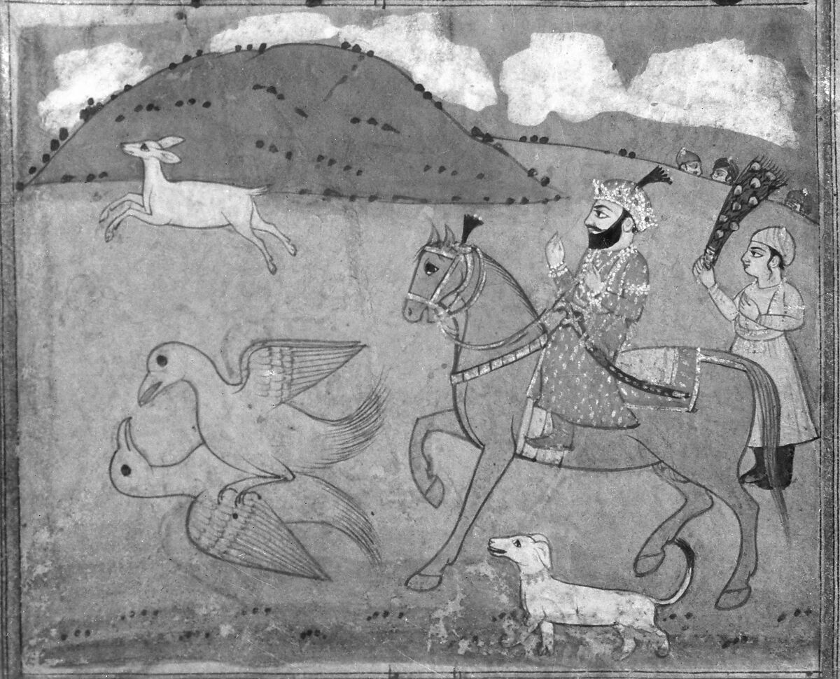 Iskandarnama (Book of Alexander), Nizami (present-day Azerbaijan, Ganja 1141–1209 Ganja), Ink, opaque watercolor, and gold on paper