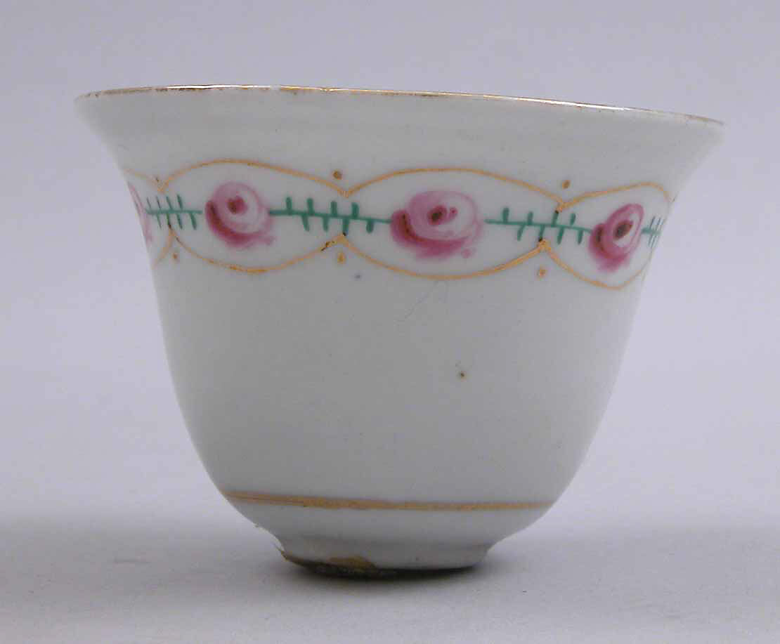 Cup Holder, Silver; applied decoration, gilding, and cabochon stones