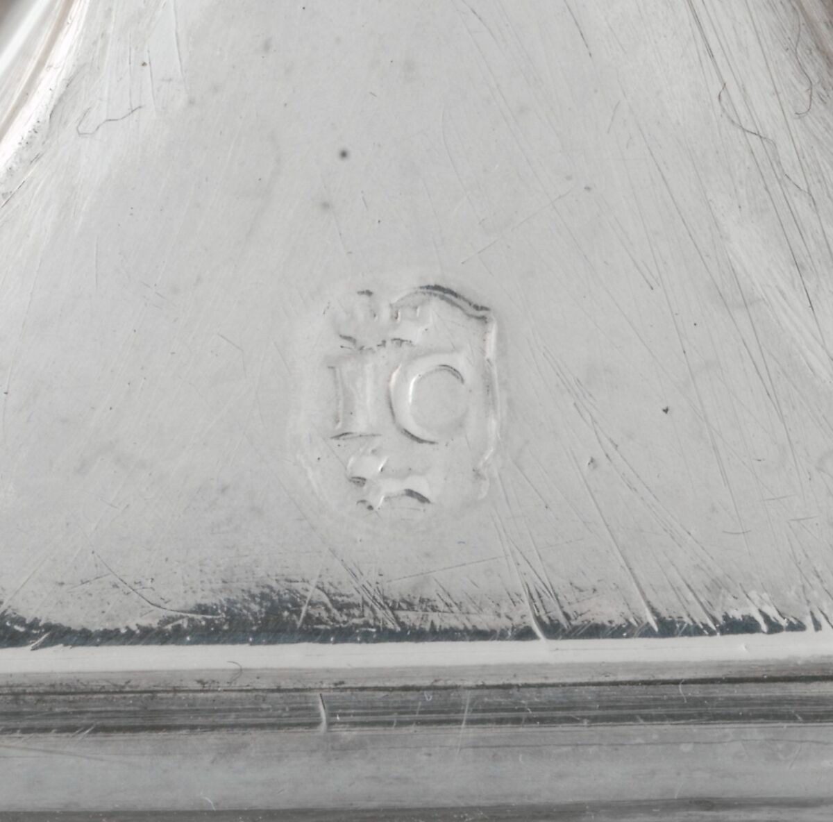 Inkstand, John Coney (1655/56–1722), Silver, American