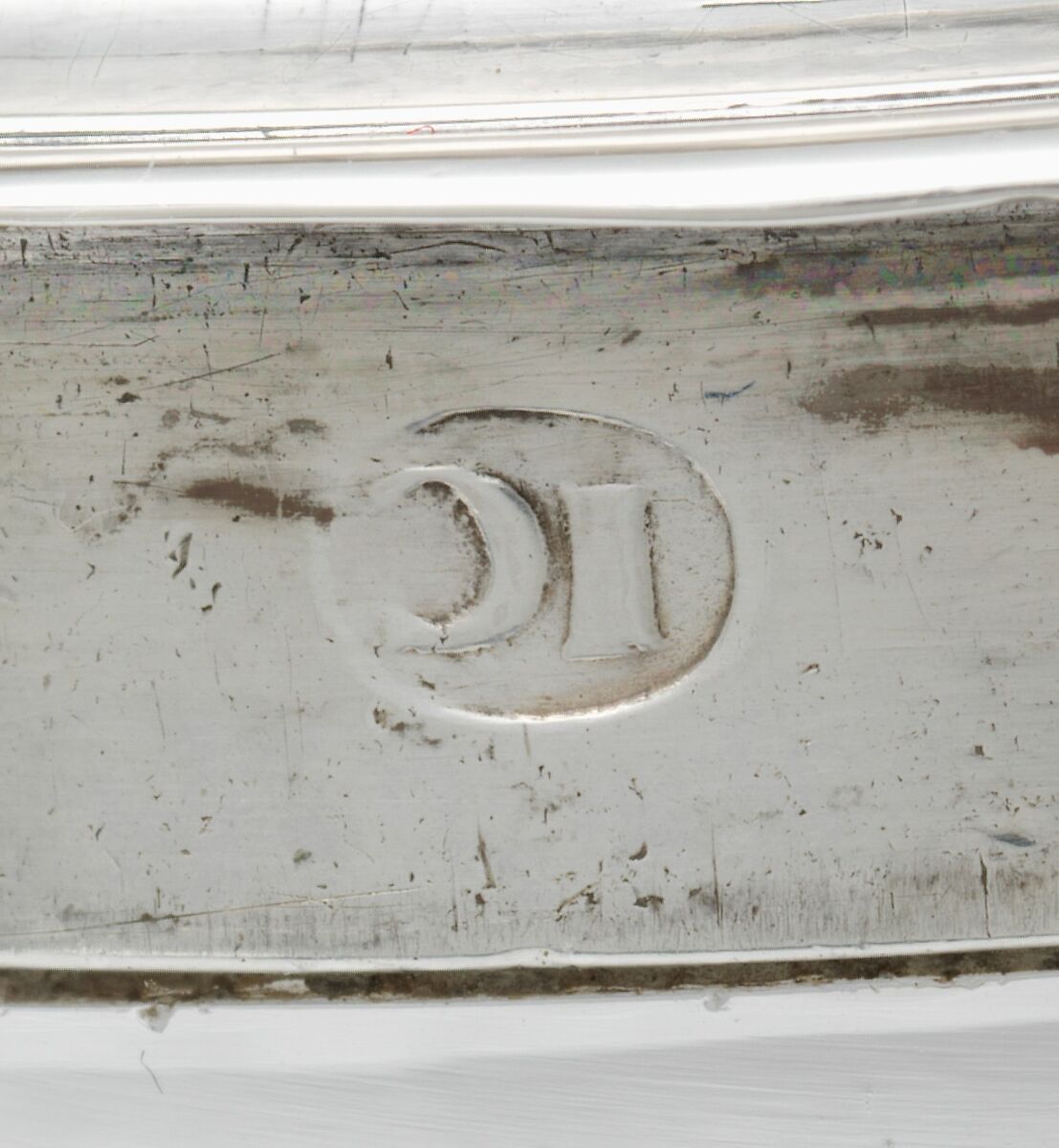 Inkstand, John Coney (1655/56–1722), Silver, American