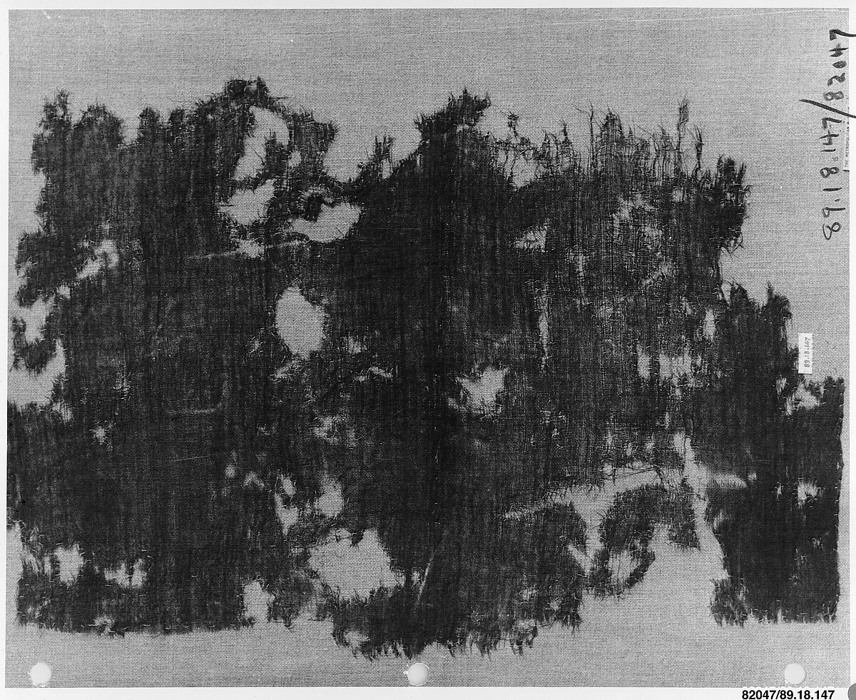 Textile Fragment, Wool; plain weave