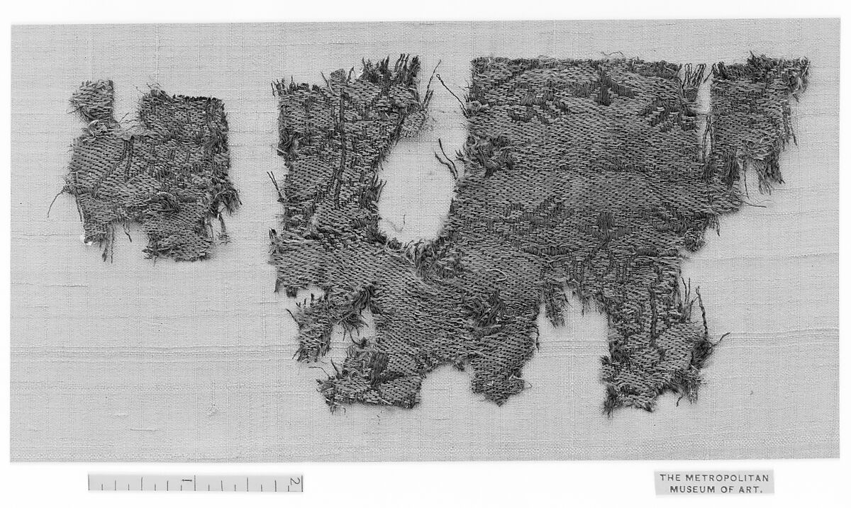 Textile Fragment, Silk; lampas (?) 