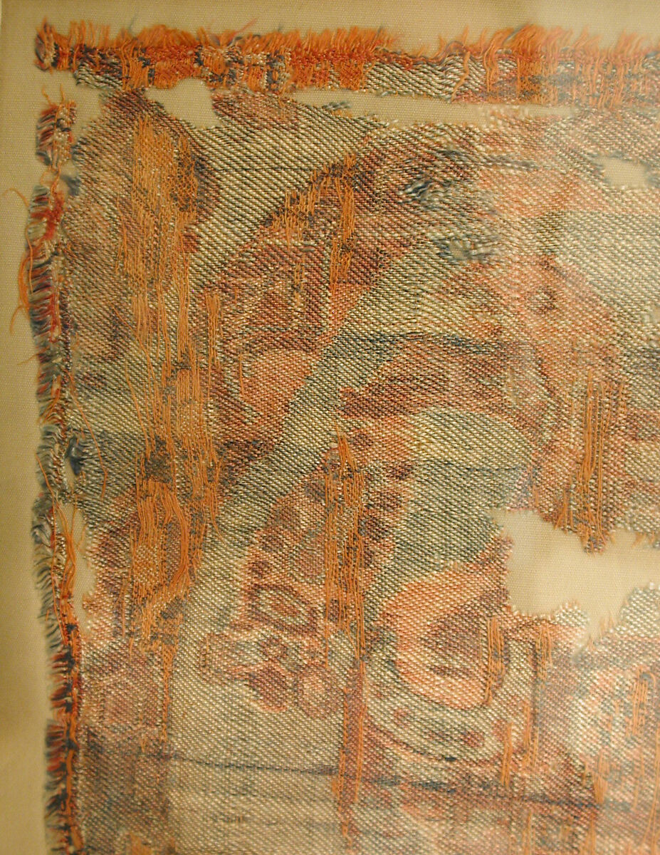 Textile Medallion, Silk; twill