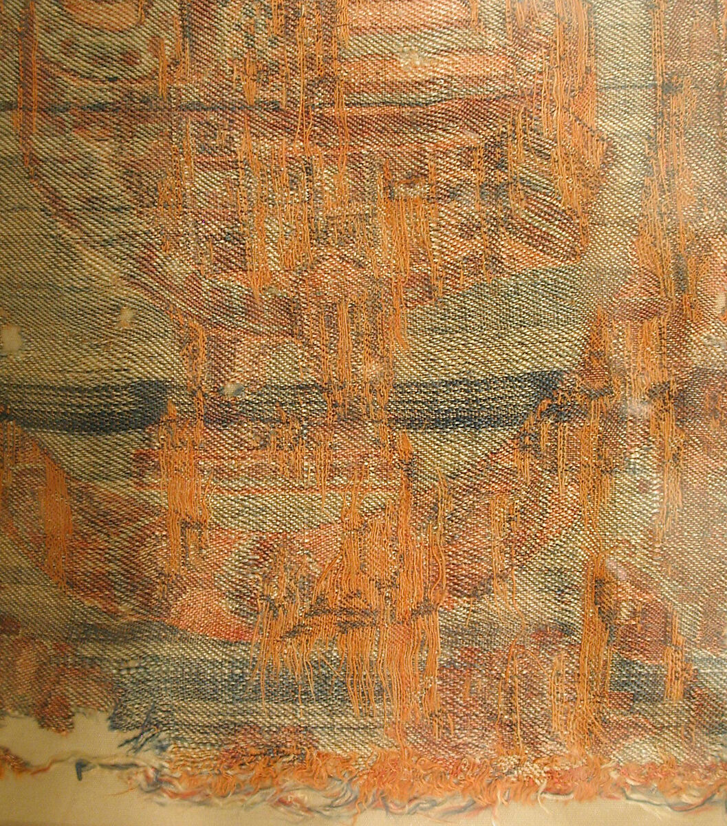 Textile Medallion, Silk; twill