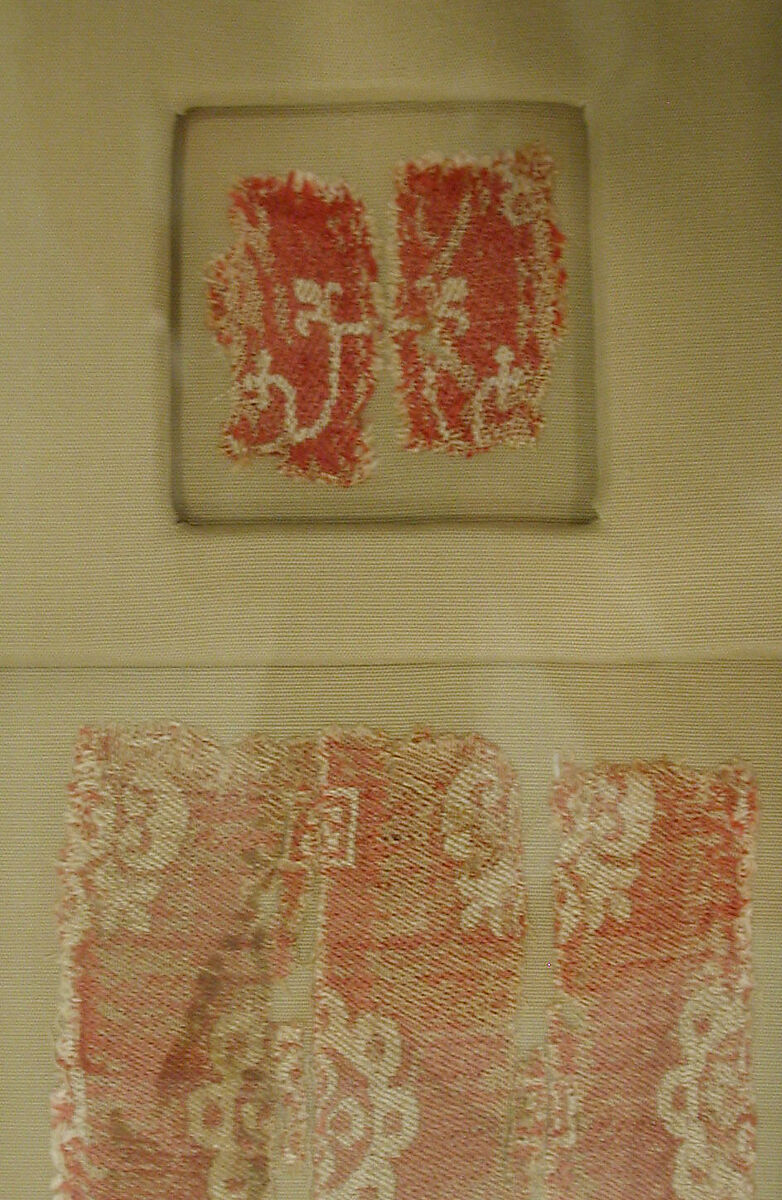 Textile Fragment, Silk; samite (?)