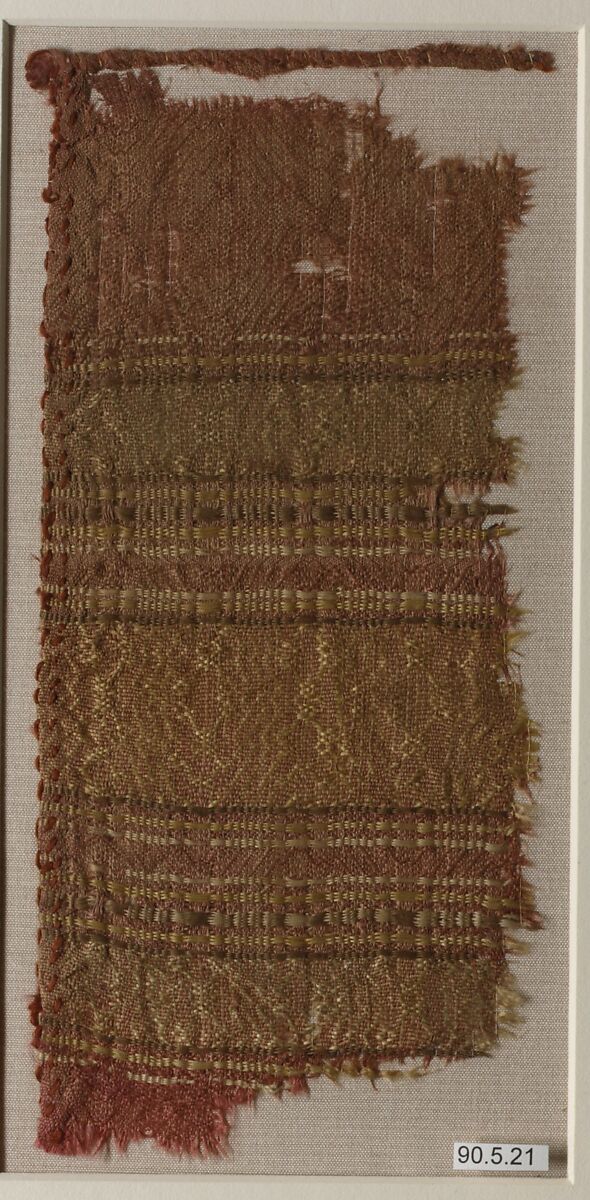 Textile Fragment, Silk (?) 