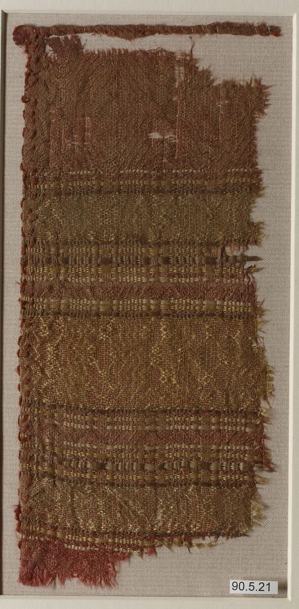 Textile Fragment, Silk (?)