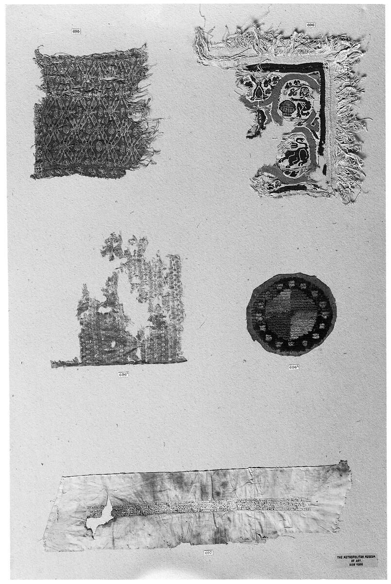 Textile Fragment, Silk; plain weave (?)