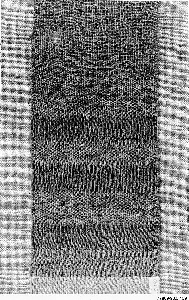 Textile Fragment, Wool; plain weave