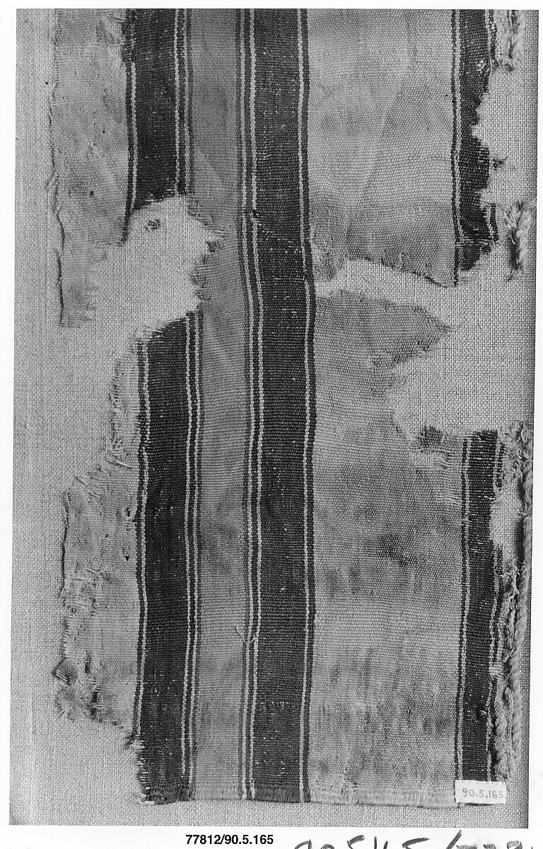 Textile Fragment, Wool (?); plain weave