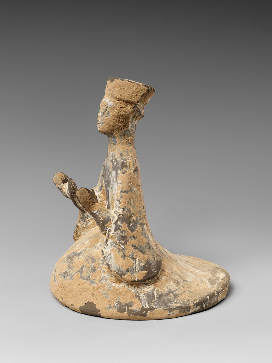 Dancer and Musicians, Earthenware with pigment, China