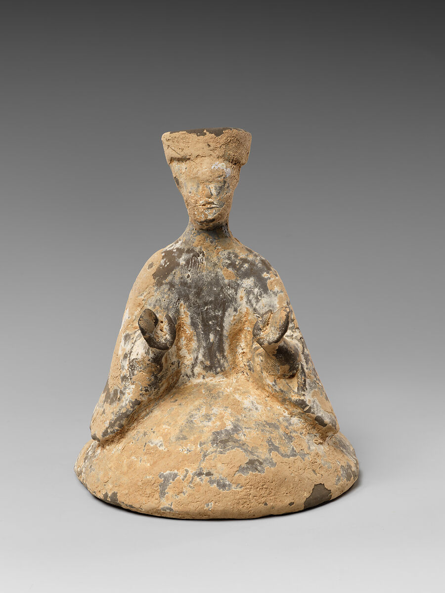 Dancer and Musicians, Earthenware with pigment, China