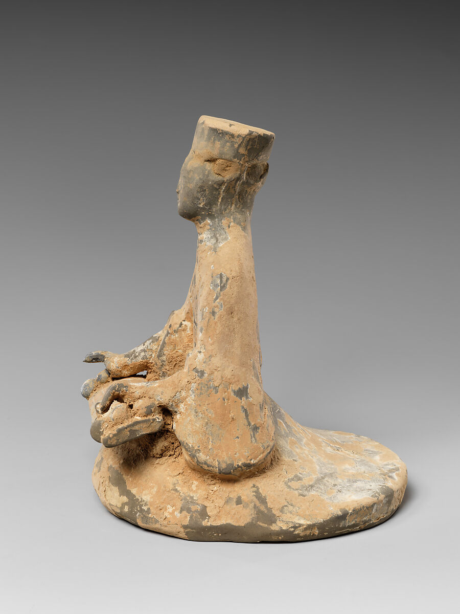 Dancer and Musicians, Earthenware with pigment, China