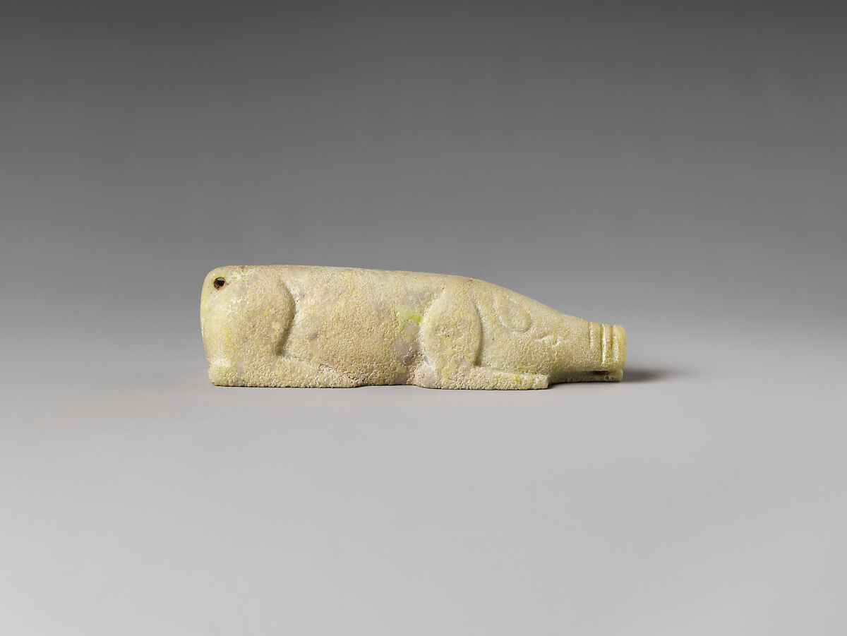 Pig in Recumbent Position, Dolomite, China