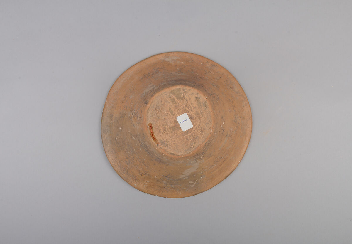 Bowl (Wan), Earthenware with pigment, China