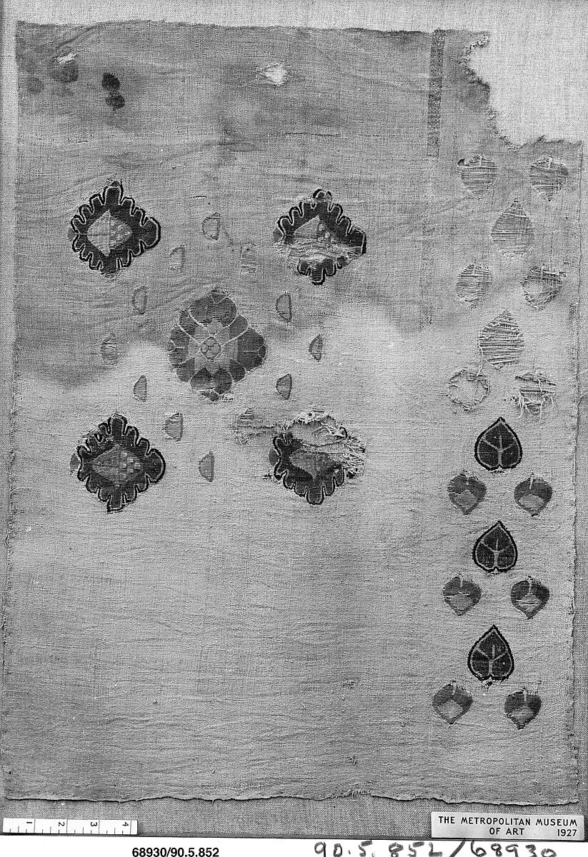 Textile Fragment, Linen, wool