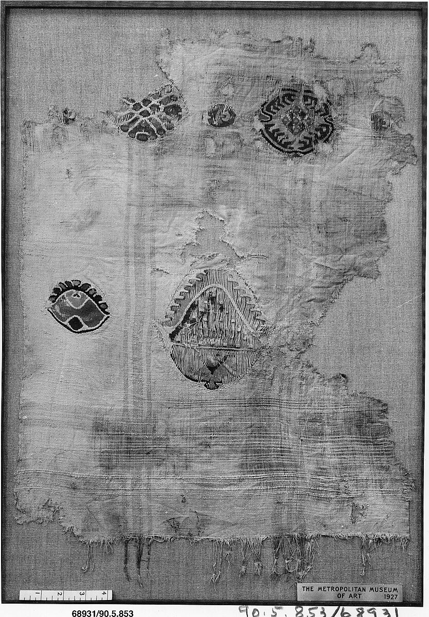 Textile Fragment, Linen, wool