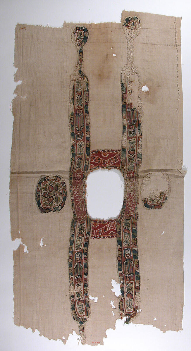 Fragment of a Tunic, Linen, wool 