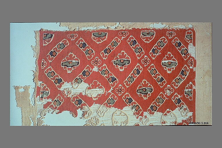 Textile Fragment, Linen, wool 