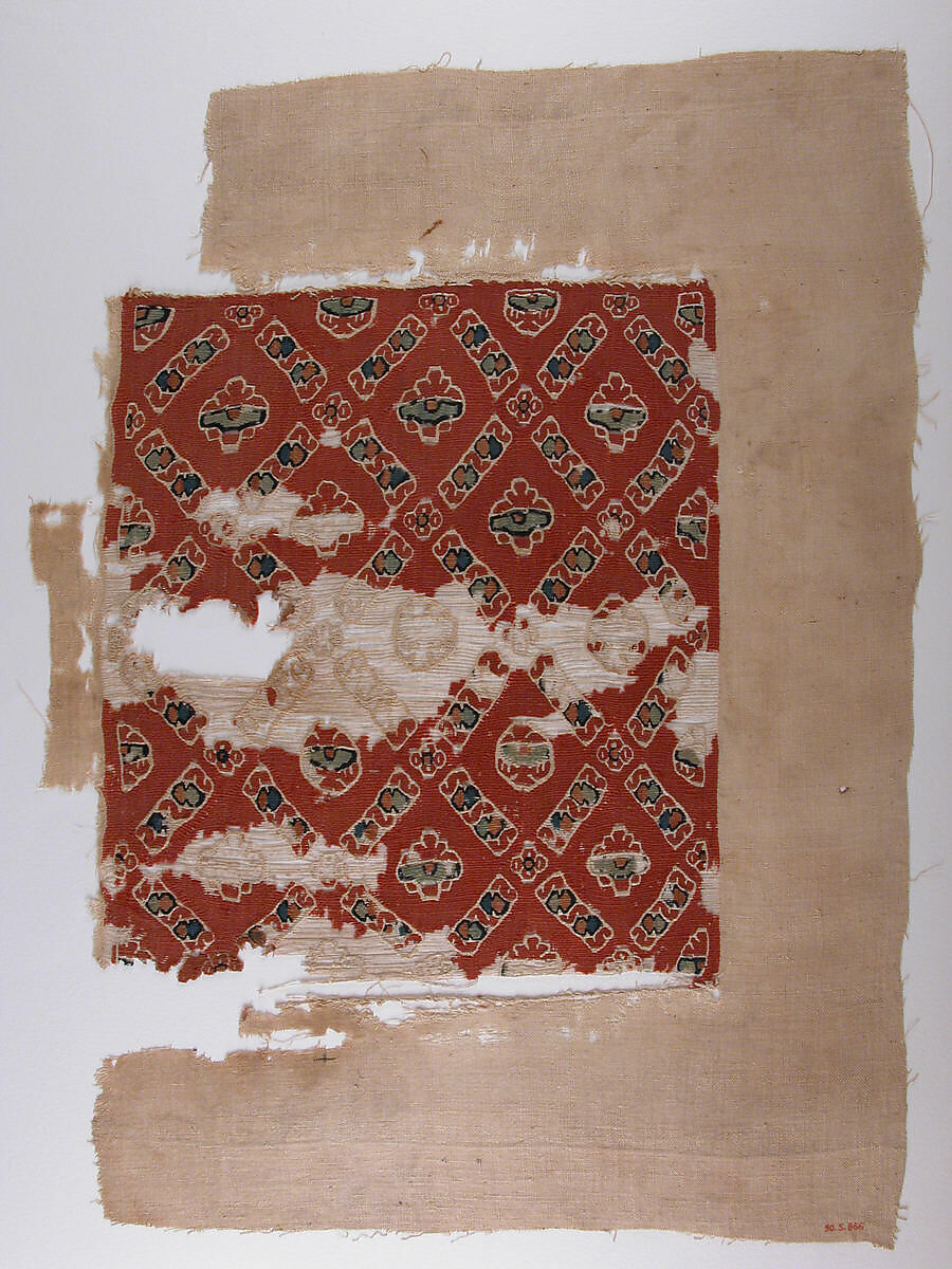 Textile Fragment, Linen, wool