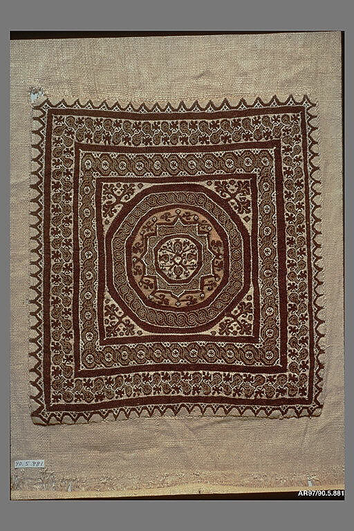 Textile Fragment, Linen, wool