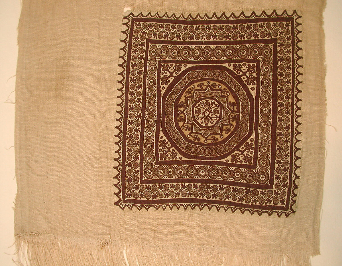 Textile Fragment, Linen, wool