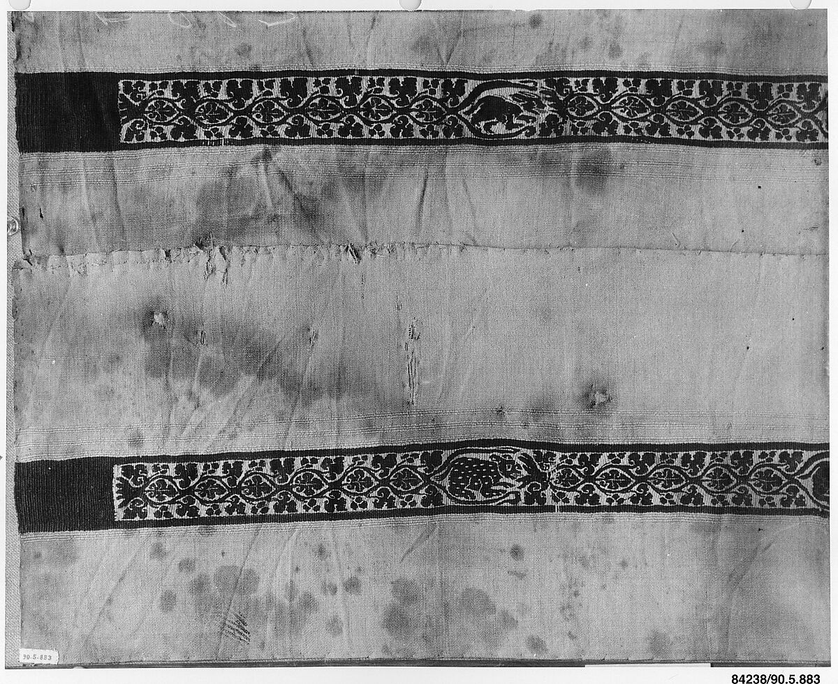 Fragment of a Tunic, Linen, wool 