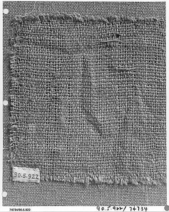 Textile Fragment, Linen 